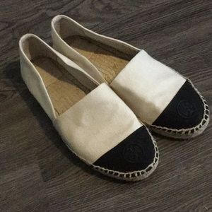 Tory Burch Colorblock Espadrille Flat